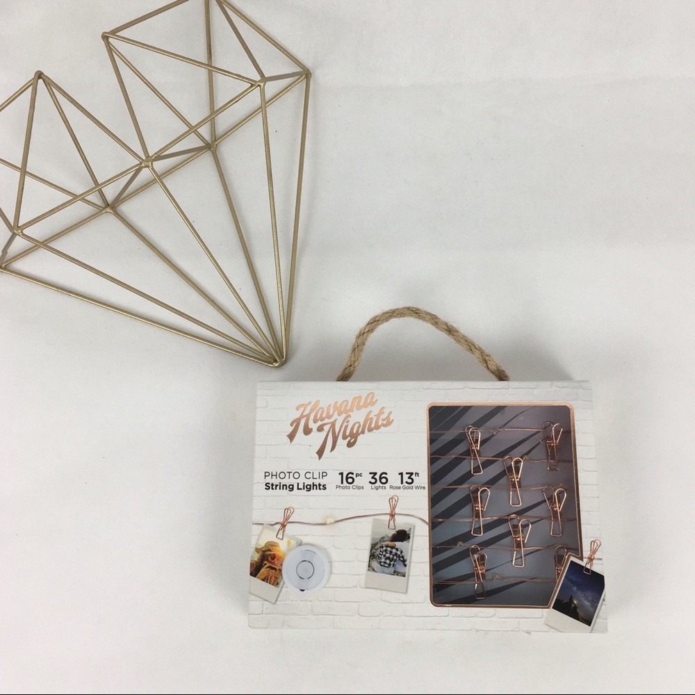 Havana Lights Photo Clip String Lights